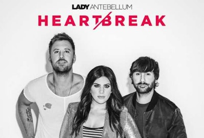 Cover art for Lady Antebellum’s “Heart Break”