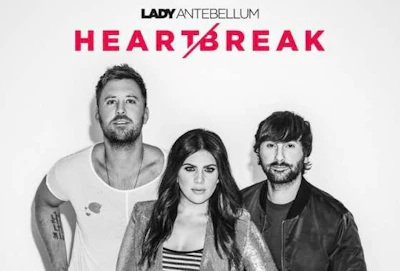 Cover art for Lady Antebellum’s “Heart Break”