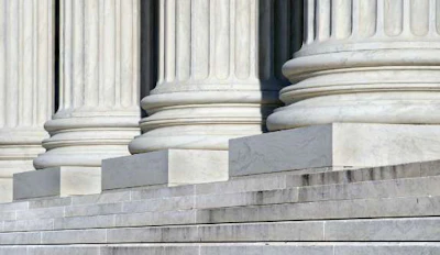 Pillars at the Supreme Court