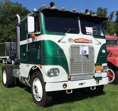 1970 White Freightliner WFT 8642T owned by M.J. Taylor of Clay, New York