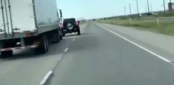 The context behind the Hummer and big rig road rage footage | Truckers News
