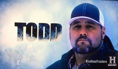 Todd Dewey from Ice Road Truckers