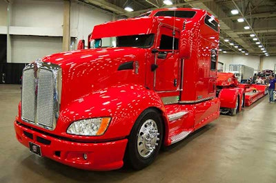 Bubba Branch’s and Dawes Contract Carriage’s 2016 Kenworth T660 and 2018 Globe RGN won Best of Show in the Limited Mileage Combo category.