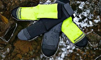Waterproof socks by Showers Pass