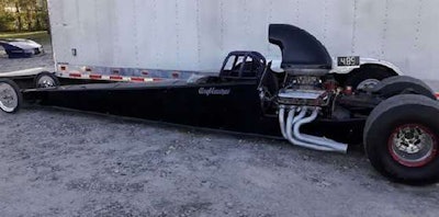Cherryl Lannigan’s dragster.