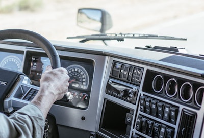 Mack Anthem’s interior