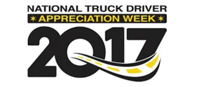 National Truck Driver Appreciation Week 2017