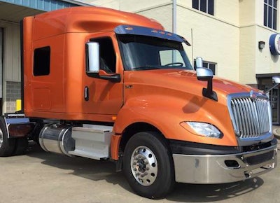 This 2018 International LT was on display at Boyd Bros.' driver appreciation event.