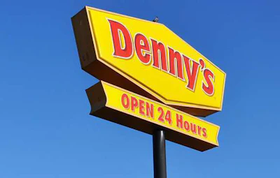 Denny's sign