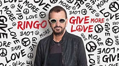Album artwork for Ringo Starr’s latest release, “Give More Love.”