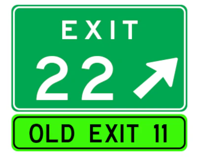 Exit 22 | Old Exit 11