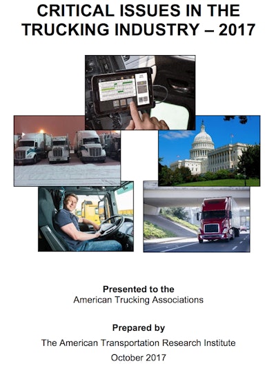 Critical Issues in the Trucking Industry