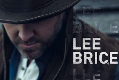 The album cover for Lee Brice’s new self-titled album.