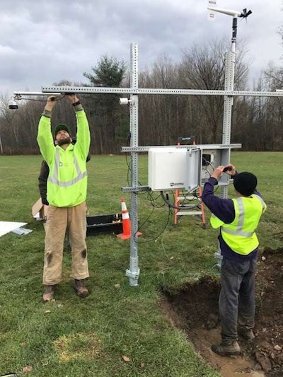 In partnership with the State University of New York the Thruway Authority is installing 12 Mesonet snow measurement weather stations in the Syracuse and Buffalo Divisions.