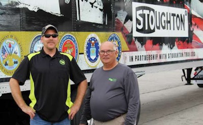 CTS drivers Mike Rode (left) and Mike Homan (right)