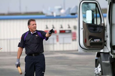 John Willinger competes during the 2017 Kentucky Truck Driving Championships. (Image Courtesy of FedEx)