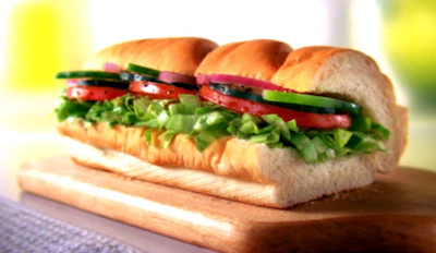 Veggie Delite = 230 calories, 280 mg sodium, 2.5 grams fat