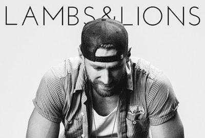The cover for Chase Rice’s “Lambs & Lions.”