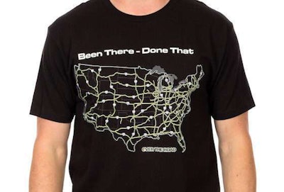 Truck driver shirt (Image Courtesy of Over the Road)