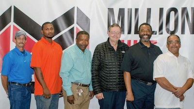 Left to right: Jamie Johnson, Leon Moore, Donald McMillian, Wayne Leosch, Nephus Stanley and James Redmon. (Image Courtesy of Boyd Bros)