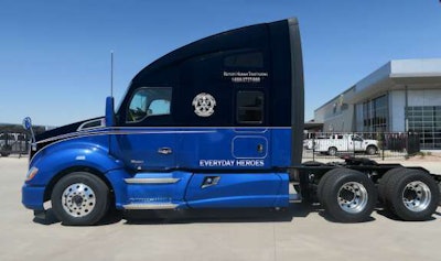 Special Kenworth T680 donated to raise money for Truckers Against Trafficking