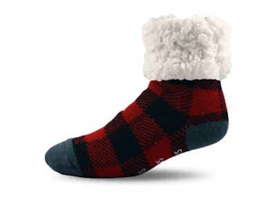 When the driving is done and its time to put your feet up, put them in these slipper socks from Podus first. Shirling inside and silicone grips on the bottom. Comes in numerous colors and styles. $24.99 at amazon.com.