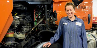 Female Employee of A. Duie Pyle Express Solutions