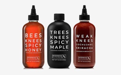 Sweet and hot sauces from Bushwick Kitchens