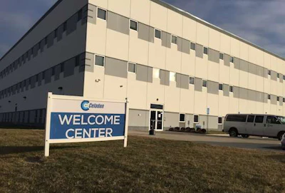 The new Celadon Welcome Center is located near Celadon’s Indianapolis headquarters.