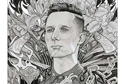 This sketch of Devin Dawson appears on the cover of his upcoming album. (Image Courtesy of Amazon)
