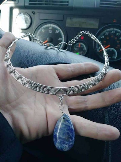 Shult carries a toolbox in her truck with her materials and tools for making custom jewelry. (Image Courtesy of Natalie Shult)