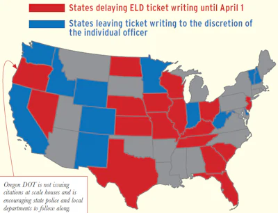 Map Showing Details of ELD Ticketing