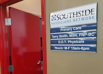 Dr. Terry Smith is the primary care doctor at the Southside Physicians Network clinic inside the Stony Creek Davis Travel Center.