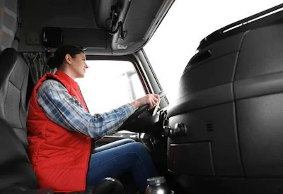Female Truck Driver