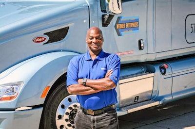 Diesel Trailer Truck has driven for Werner since 1986 and has over 3.5 million miles with the fleet. (Image Courtesy of Werner)