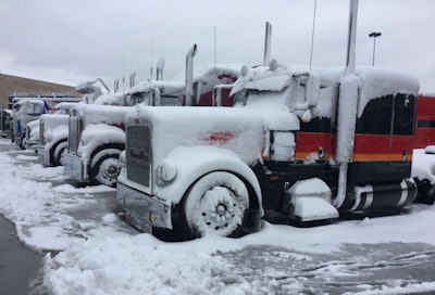 The first day of Spring brought record snows to MATS