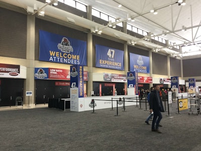 Folks arrived for the 47th annual MATS