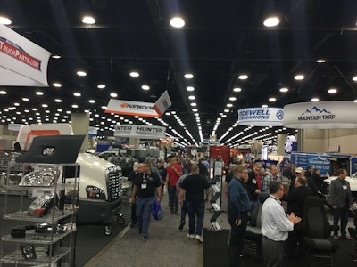 Crowds filled the show floor at MATS