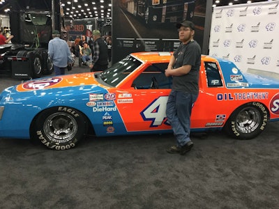 Richard Petty NASCAR racer at MATS