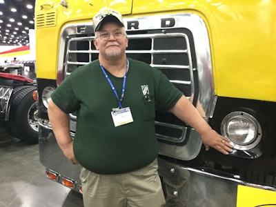 Arthur Culbertson and his 1974 Ford WT9000