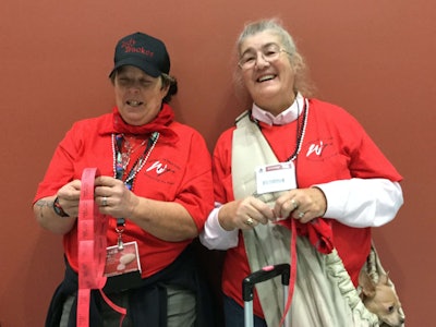 Transport America's Delores Petko and Erwin Brothers' Mary Gilroy