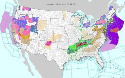 National Weather Service outlook