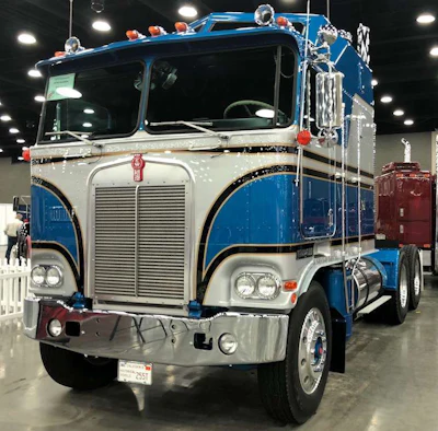 Paul Cox's Kenworth COE is built to be authentic to the year it was made.