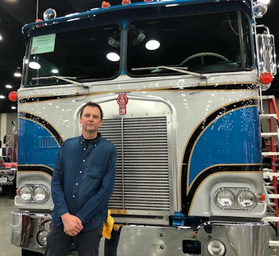 Paul Cox spent eight years restoring his Kenworth COE.