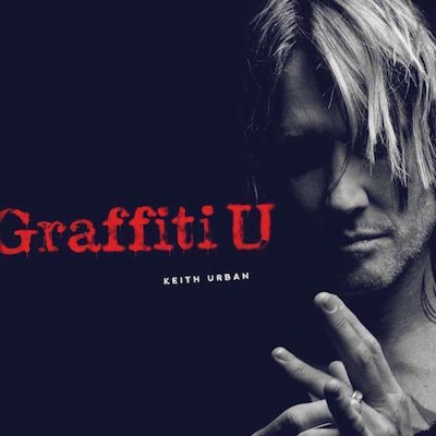 The cover of Keith Urban’s latest album, “Graffiti U.”