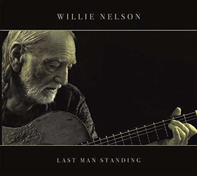 The cover for Willie Nelson’s “Last Man Standing.)