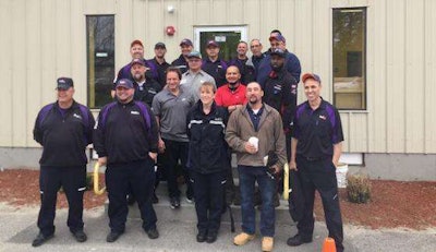 The 2018 class of competitors in Rhode Island have a combined 10 million accident-free miles between them. (Image Courtesy of Rhode Island Trucking Association)