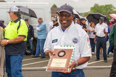Walmart driver Leroy Morgan took first place in the 4-Axle class. (Image Courtesy of Delaware Motor Transport Association)