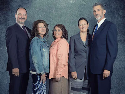Left to right: Ronald Bolduc, Carol Wolder-Nixon, Ingrid R. Brown, Cindy George, and Danny George. (Image Courtesy of TA-Petro)