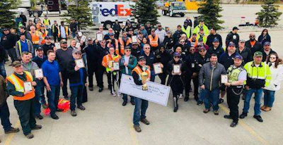 Alaska’s top drivers competed against one another at the Alaska Truck Driving Championship. (Image Courtesy of Alaska Trucking Association/Facebook)
